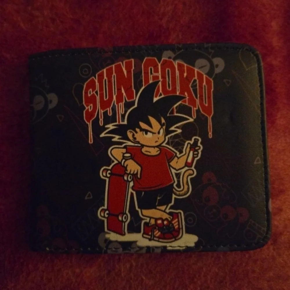 New dragon ball z anime manga leather wallet